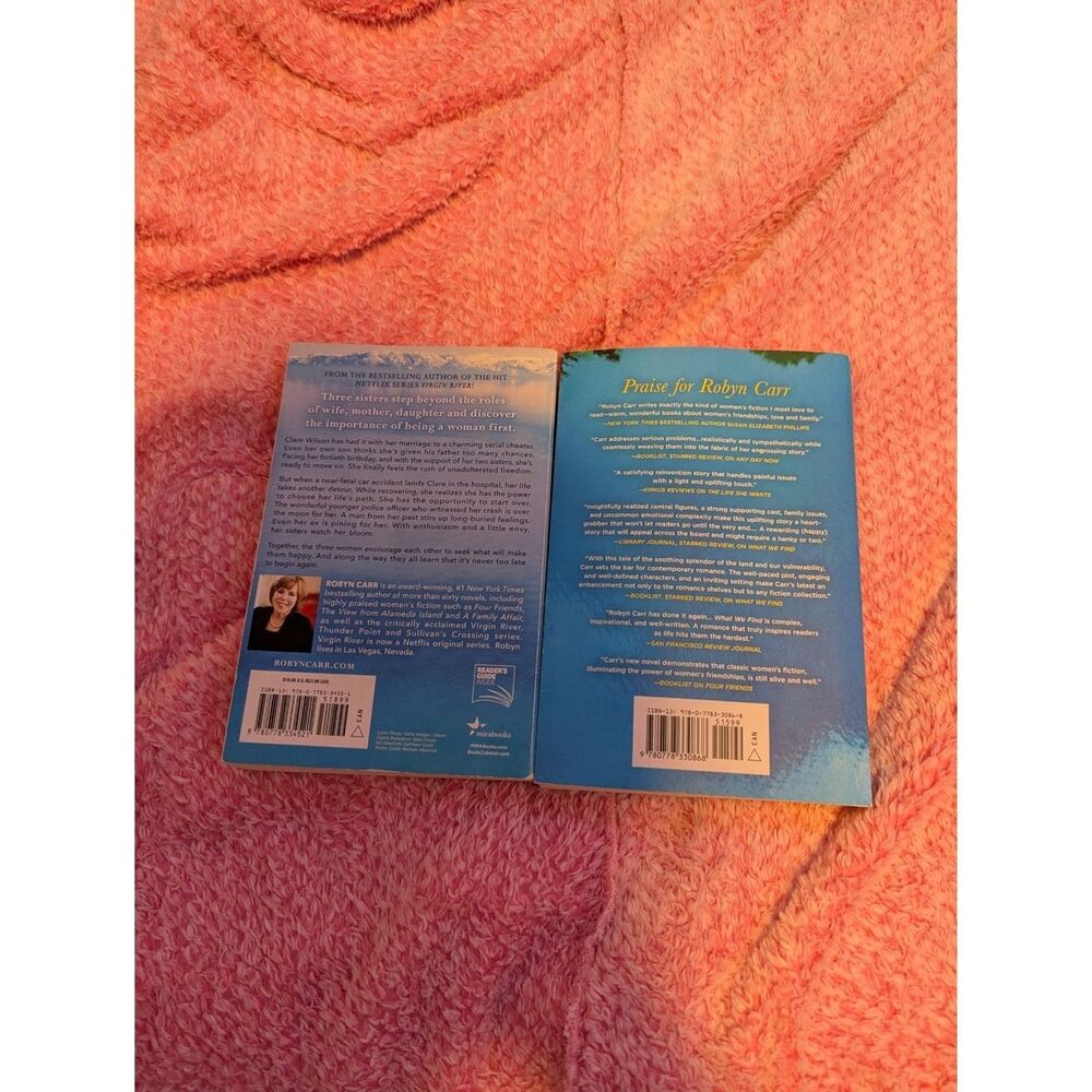 Robyn Carr Paperback Romance Book Lot (2) Never Too Late & Summer That Made Us - Picture 4 of 7